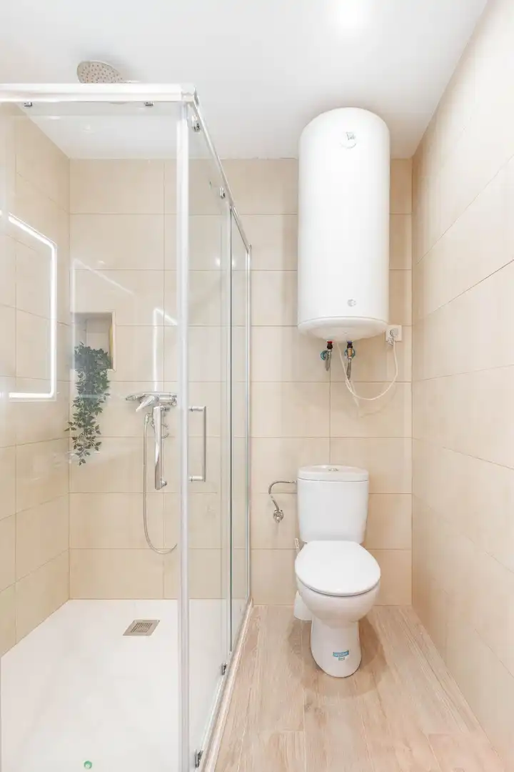 Baño de Casa o chalet en venta en La Bañeza  con Jardín privado, Terraza y Trastero
