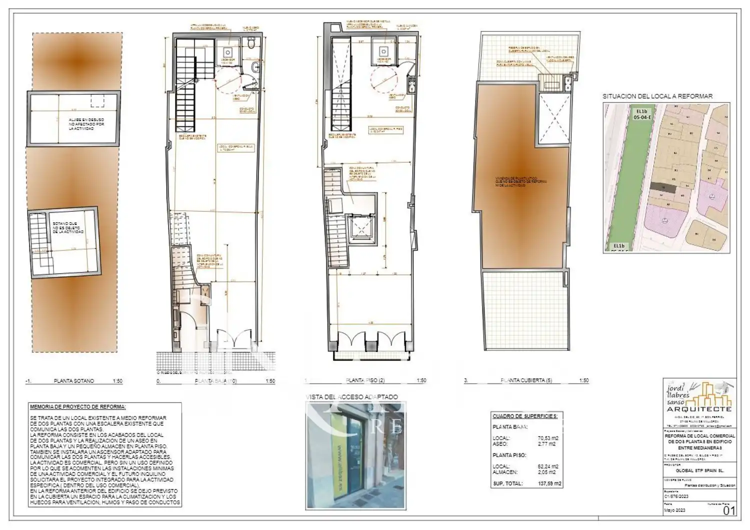 Flat for rent in  Palma de Mallorca  with Air Conditioner, Heating and Terrace