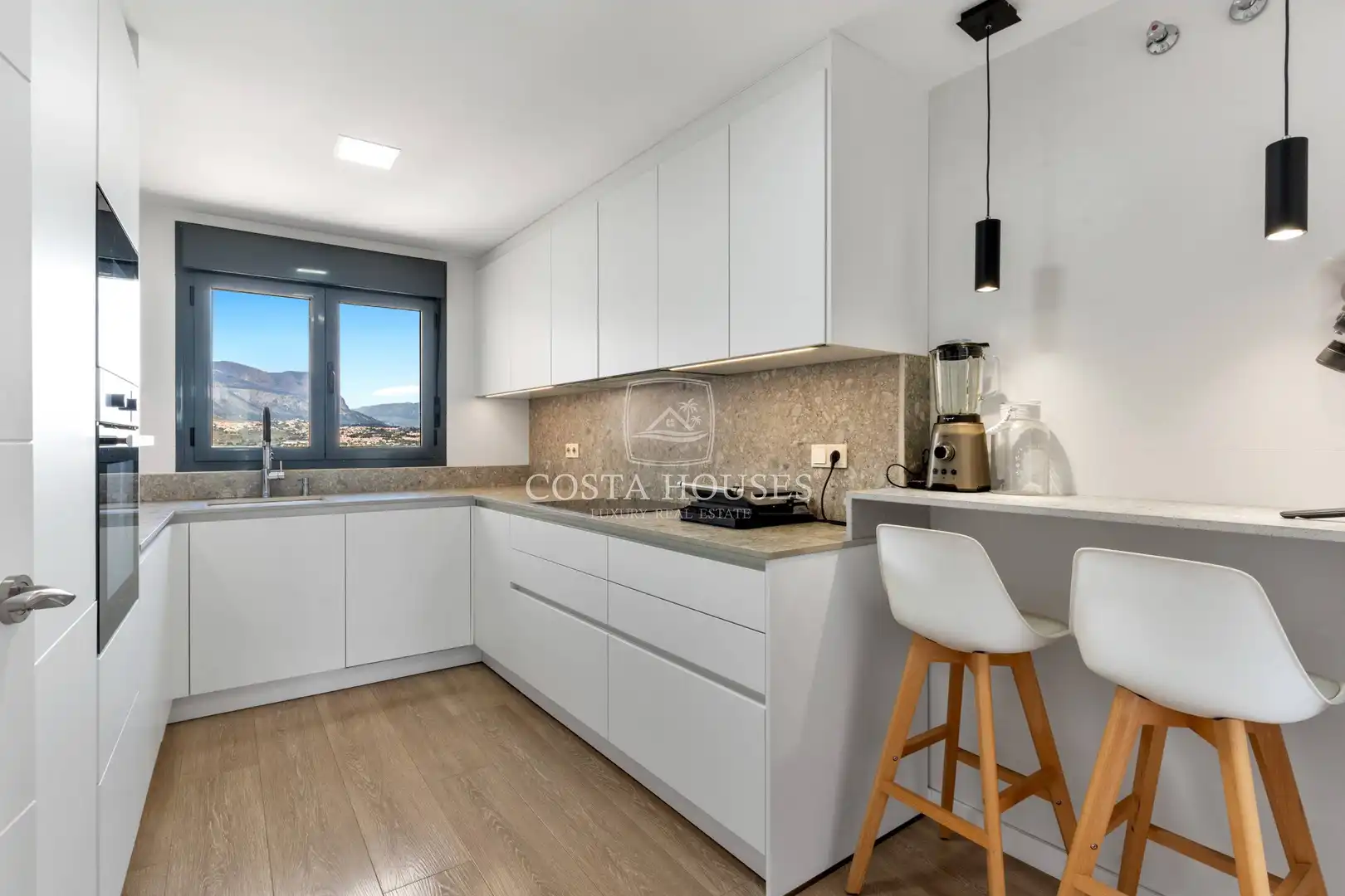 Kitchen of Attic for sale in Benidorm  with Air Conditioner, Private garden and Terrace