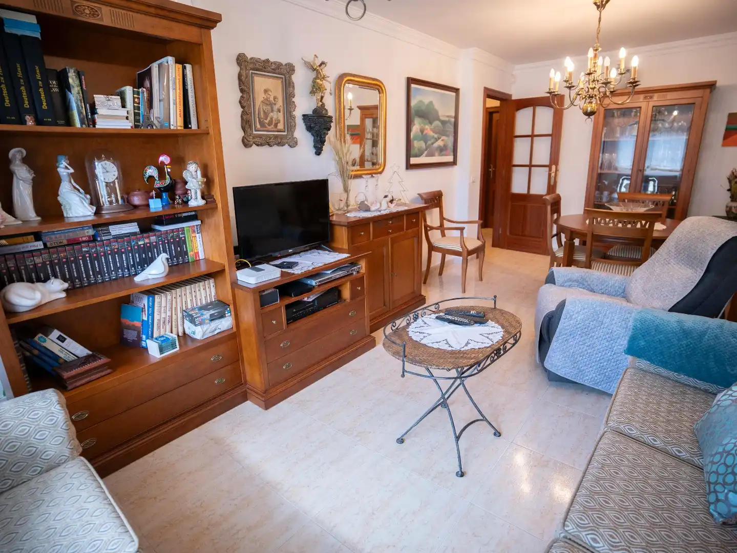 Sala de estar de Casa adosada en venta en Güímar con Terraza
