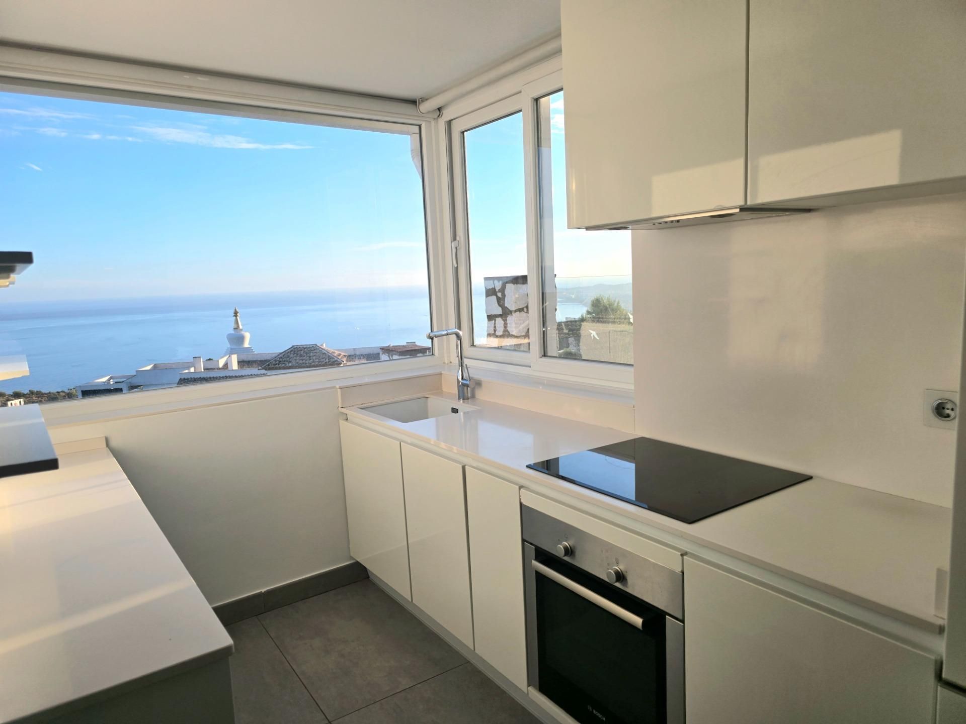 Kitchen of House or chalet for sale in Benalmádena  with Air Conditioner, Private garden and Terrace