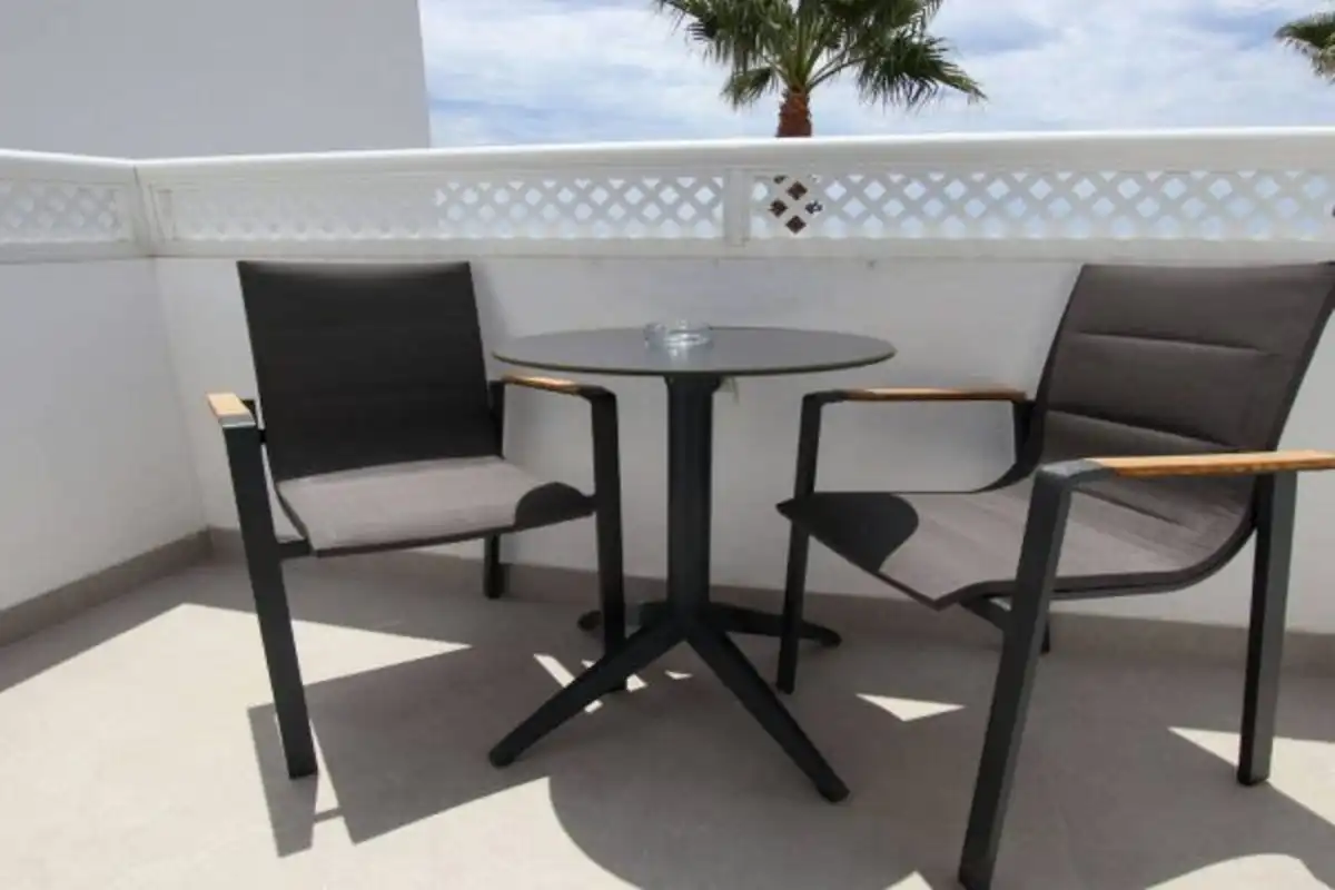 Terraza de Apartamento en venta en Mijas con Aire acondicionado, Terraza y Piscina comunitaria