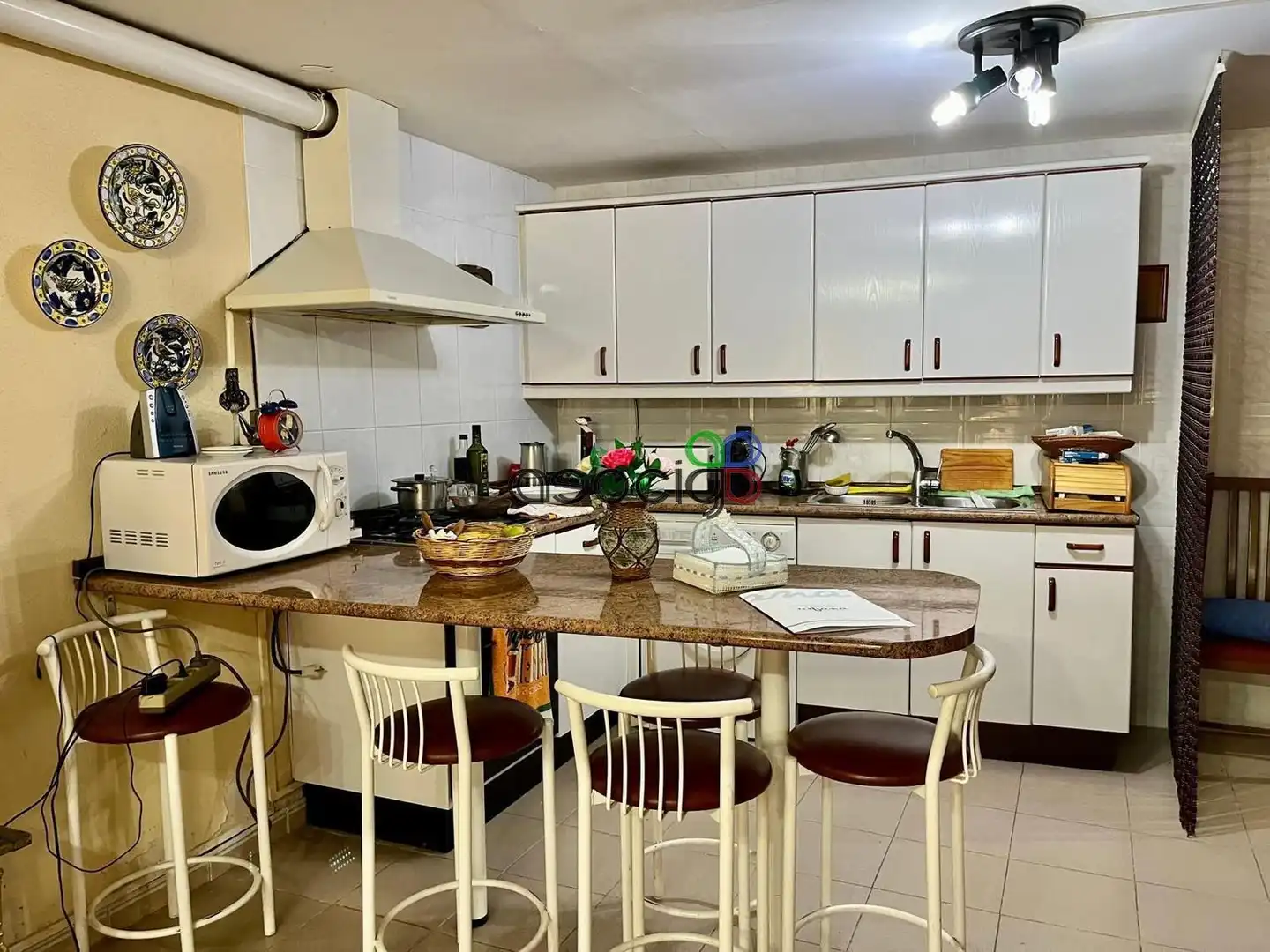 Cuina de Casa o xalet en venda en Cogolludo amb Calefacció, Terrassa i Traster