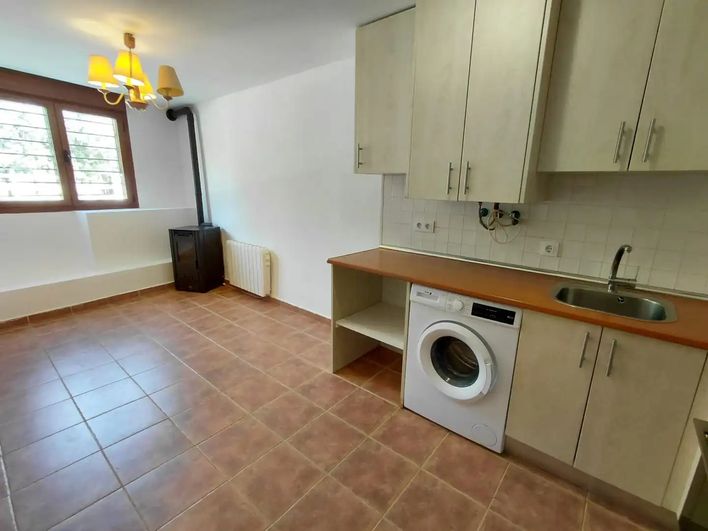 Cocina de Dúplex en venta en El Berrueco con Terraza