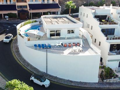 Exterior view of House or chalet for sale in Santiago del Teide  with Air Conditioner, Terrace and Swimming Pool