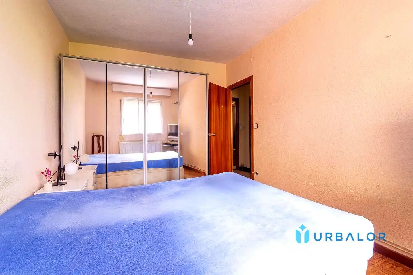 Bedroom of Flat for sale in Alcorcón  with Heating and Terrace
