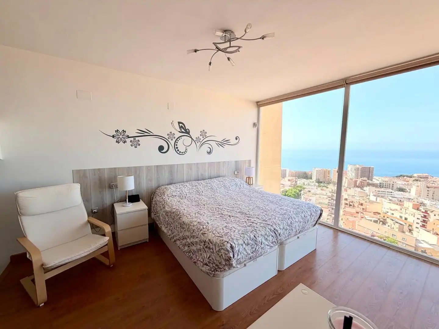 Habitación de Casa adosada de alquiler en Roquetas de Mar con Aire acondicionado, Calefacción y Terraza