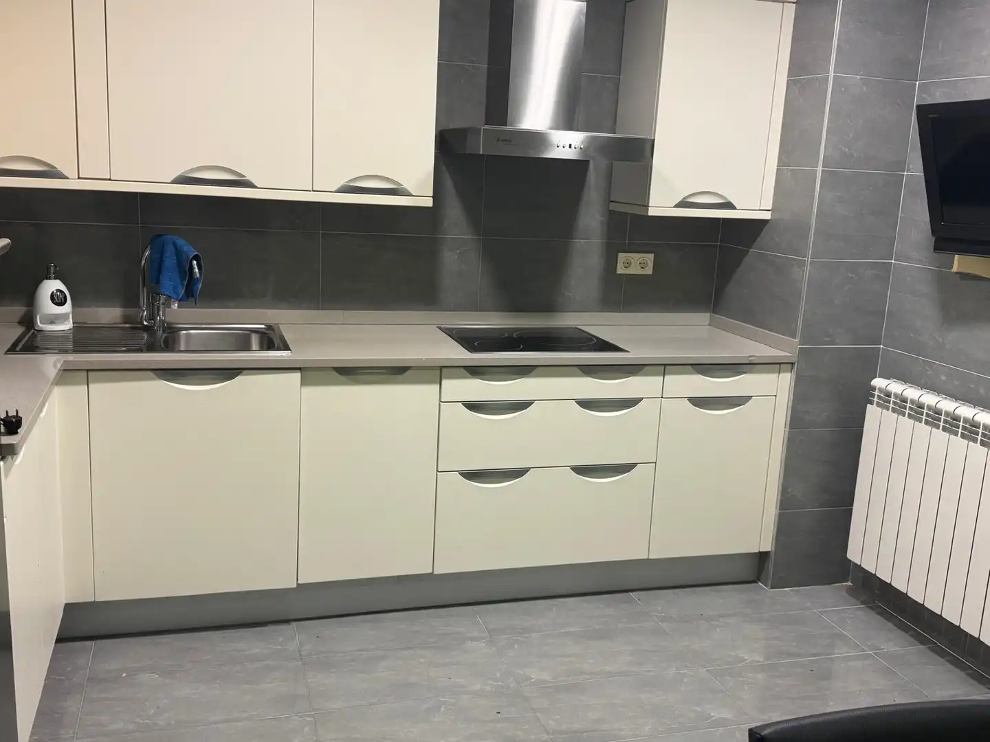 Küche von Einfamilien-Reihenhaus zum Verkauf in Aia mit Heizung, Privatgarten und Terrasse