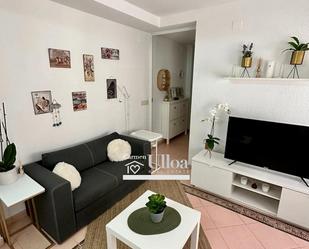 Sala d'estar de Apartament en venda en Alicante / Alacant amb Calefacció, Terrassa i Balcó