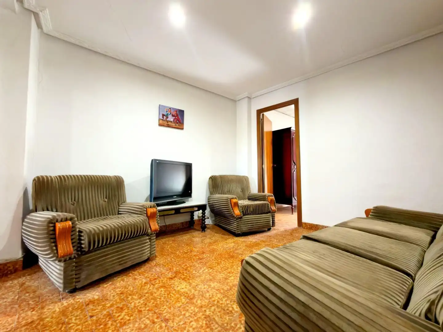 Living room of Houses for sale in Museros  with Terrace and Balcony
