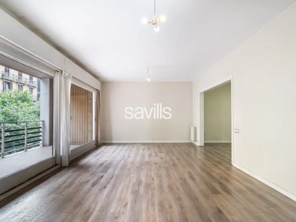 Sala de estar de Apartamento en venta en Barcelona con Aire acondicionado, Horno y Balcón