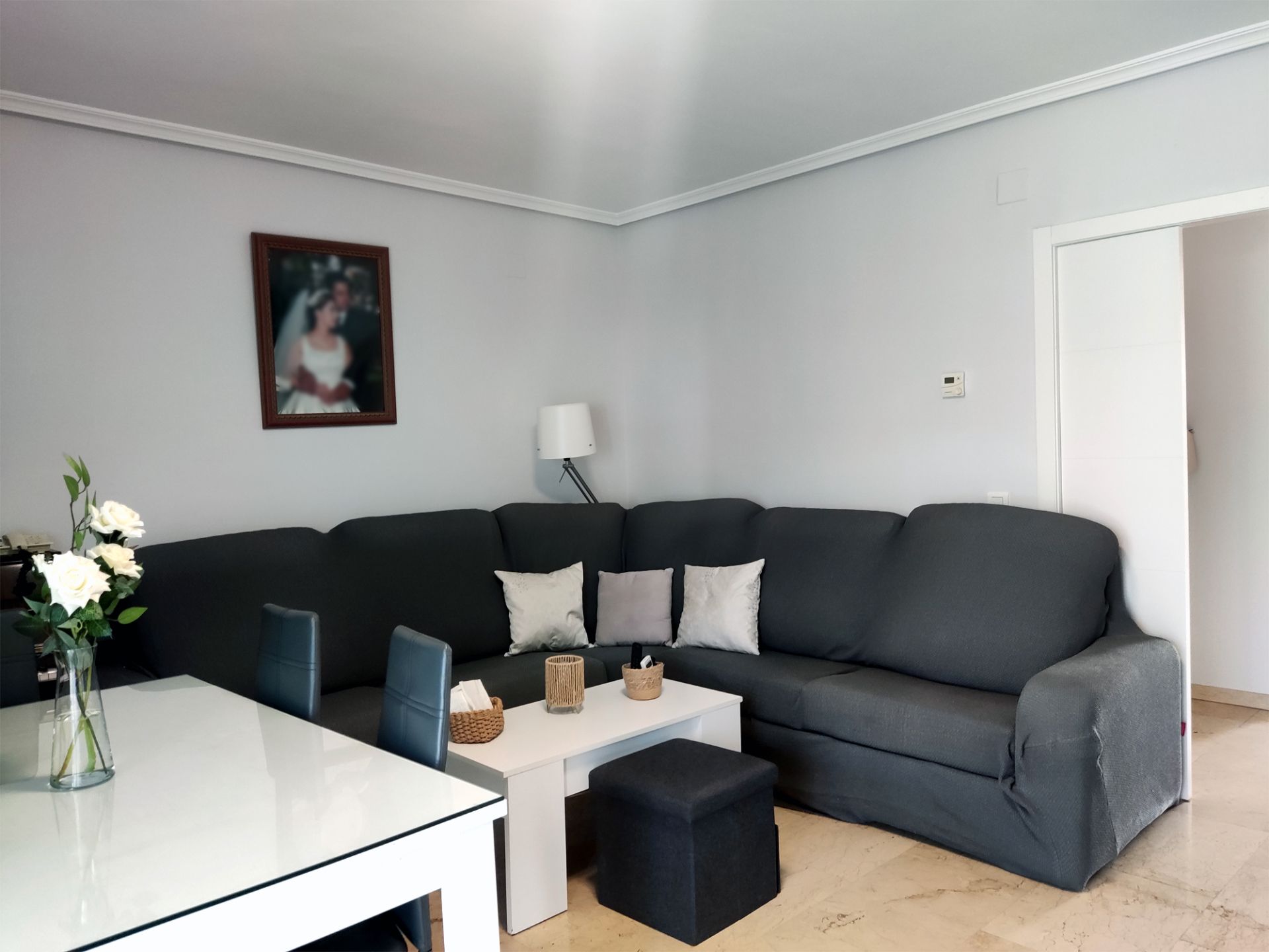 Sala d'estar de Casa adosada en venda en Ciudad Real Capital amb Aire condicionat, Calefacció i Traster