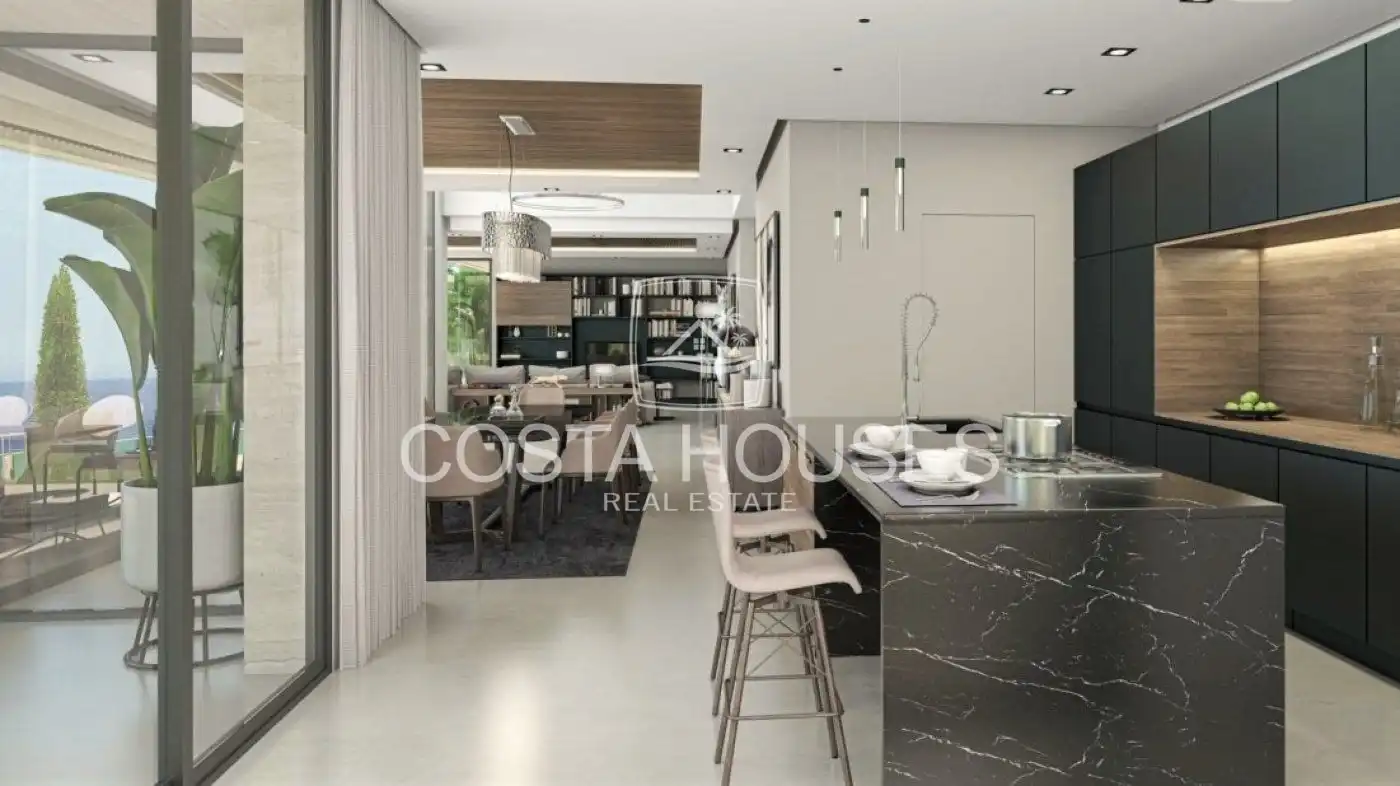 Kitchen of Houses for sale in Jávea / Xàbia  with Air Conditioner, Private garden and Terrace