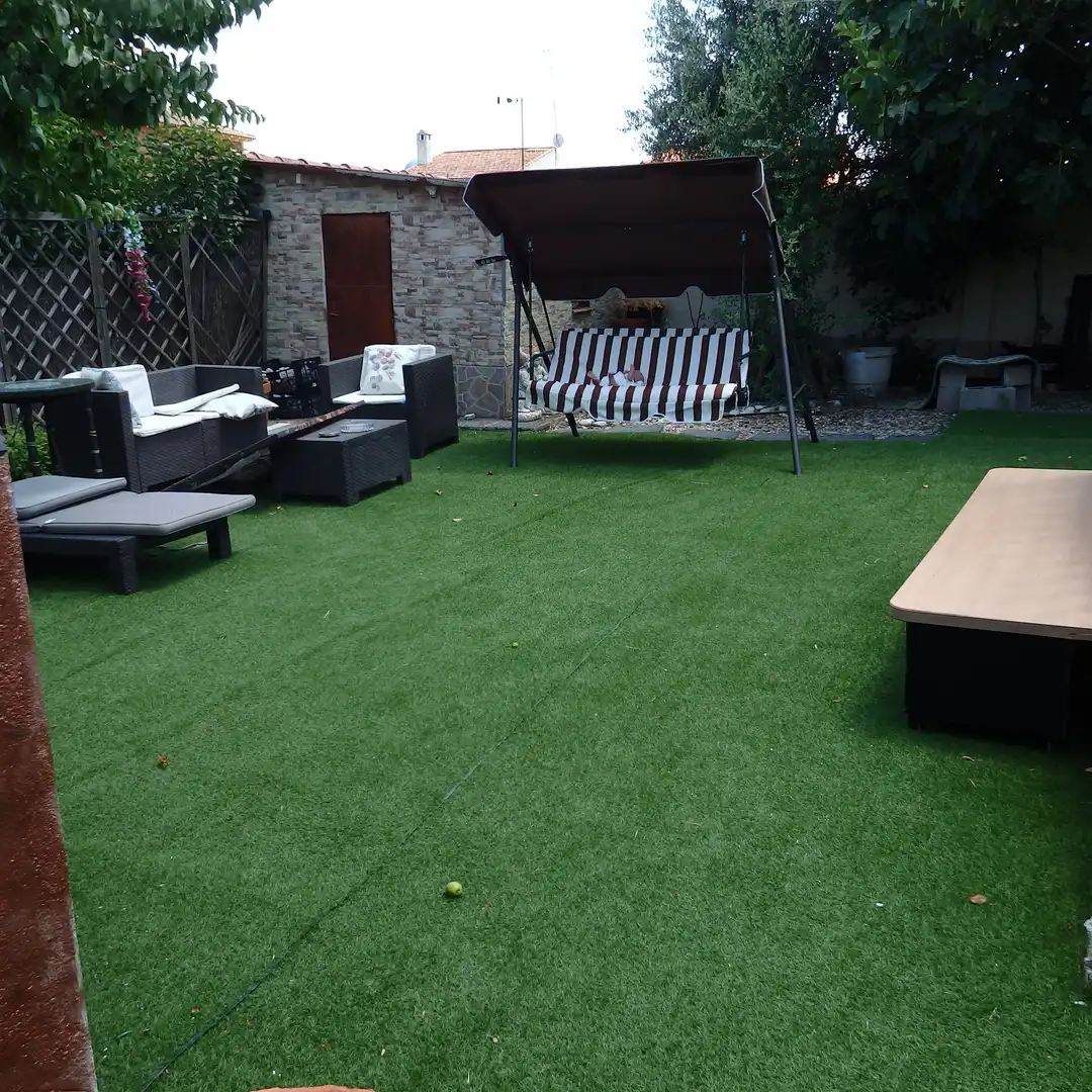 Terrassa de Casa o xalet en venda en Cedillo del Condado amb Aire condicionat, Calefacció i Jardí privat