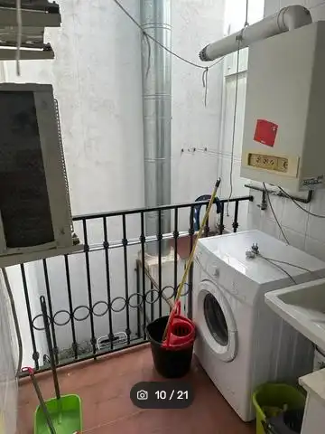 Terraza de Piso de alquiler en Linares con Aire acondicionado, Calefacción y Piscina