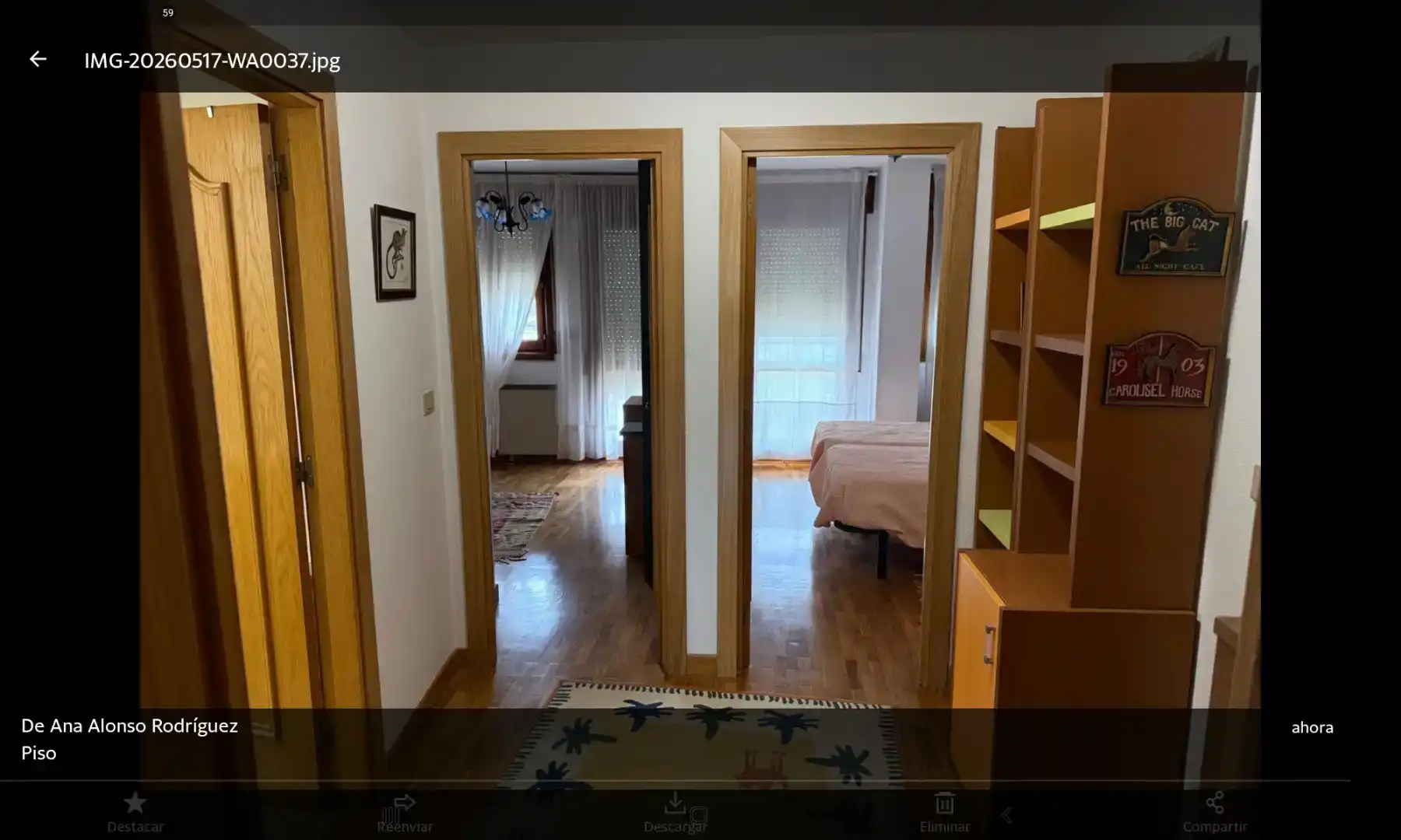 Flat for rent in Viveiro  with Parquet flooring and Furnished