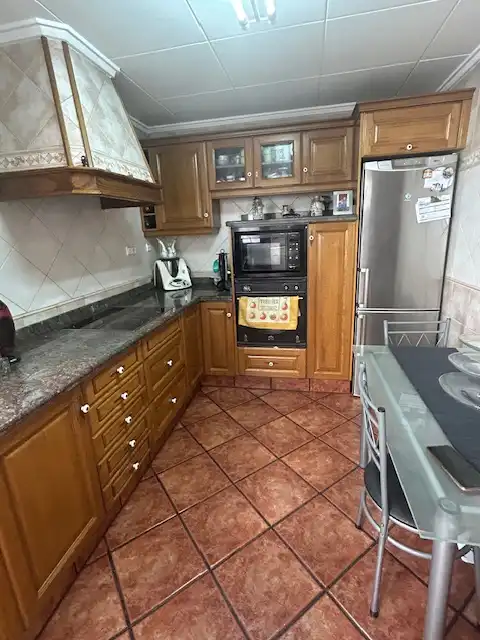 Küche von Wohnung zum Verkauf in Corbera mit Abstellraum, Möbliert und Waschmaschine