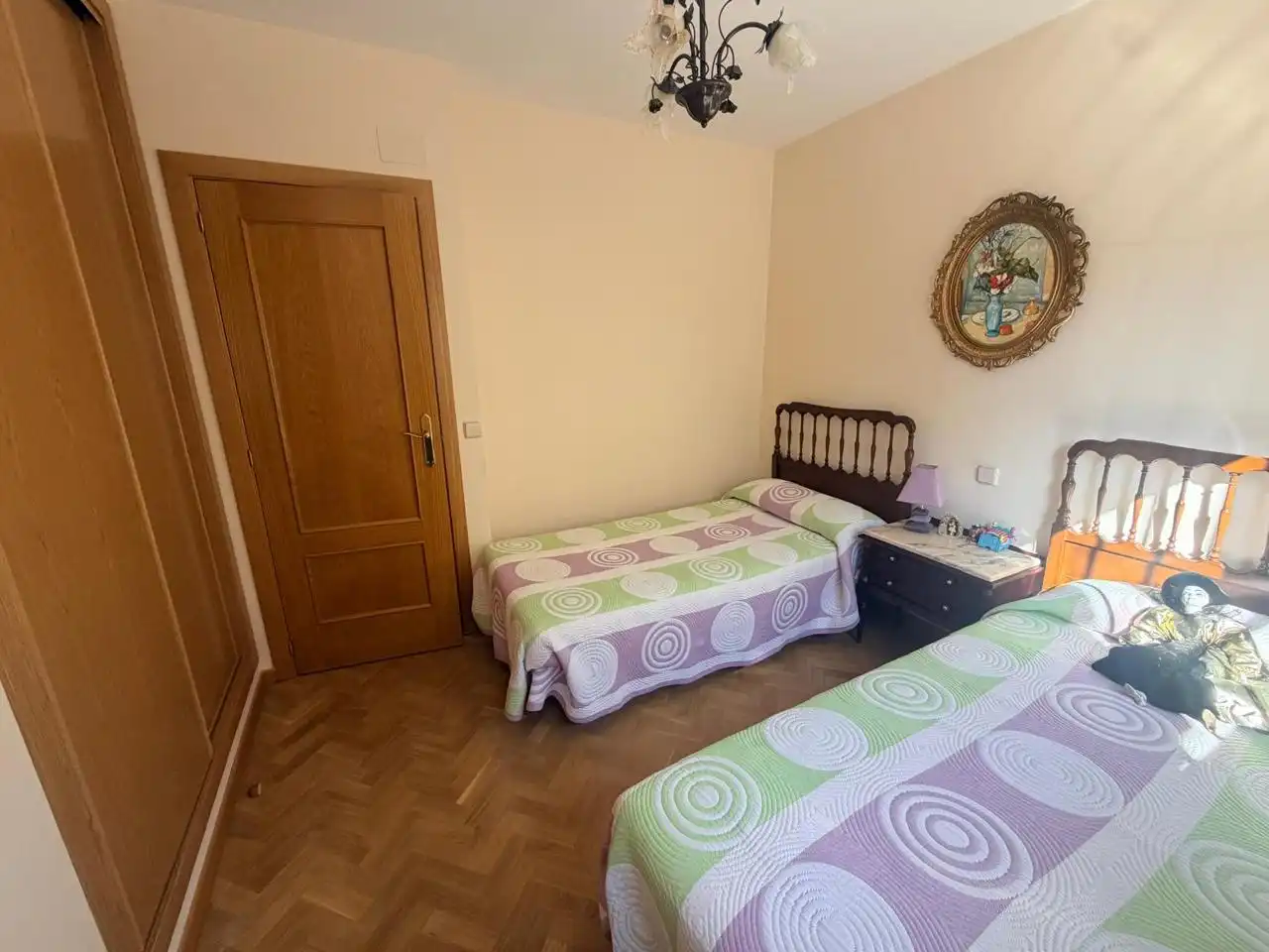 Bedroom of Ground floor for sale in Tarancón  with Heating, Parquet flooring and Storage room