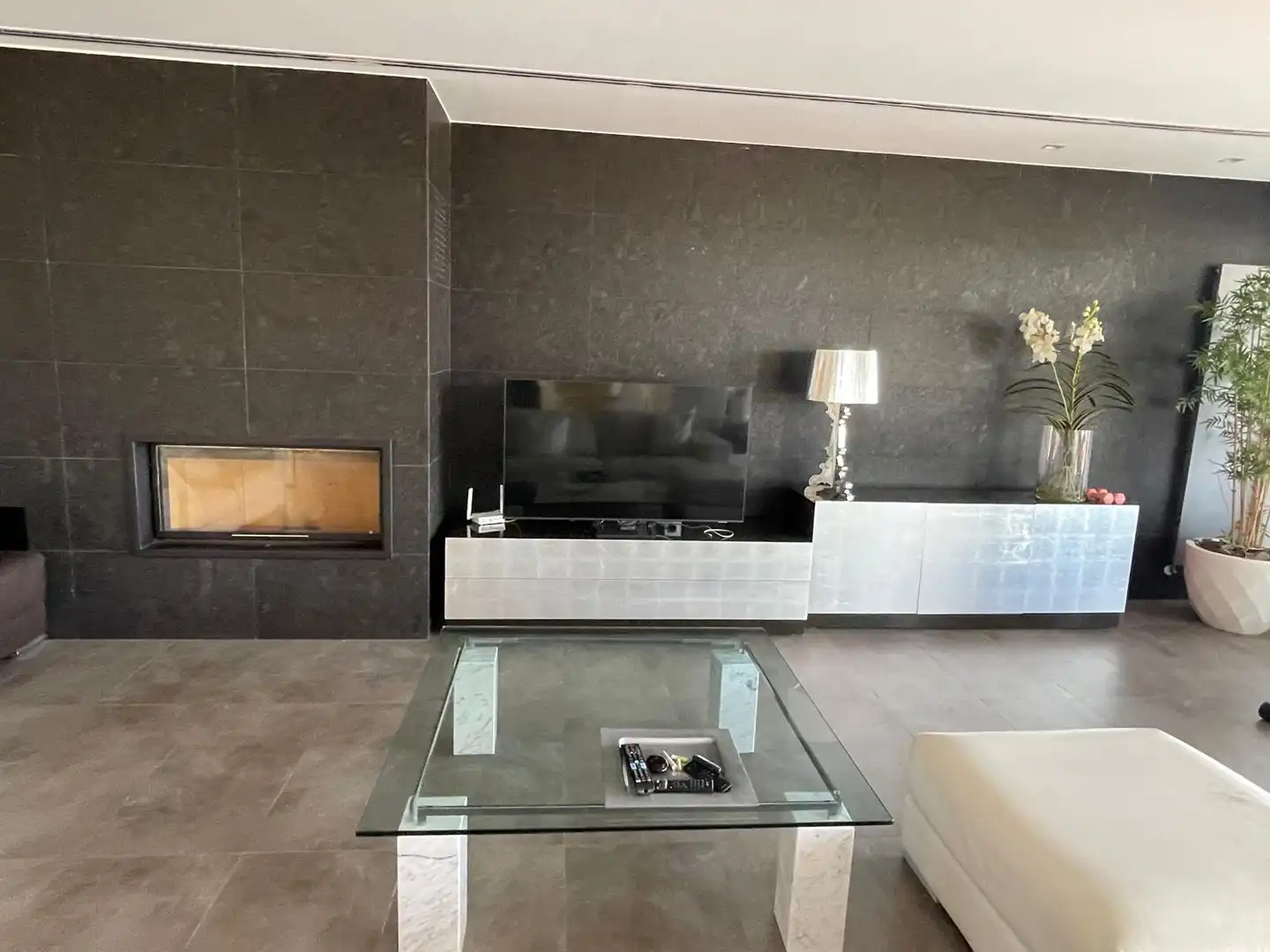 Wohnzimmer von Haus oder Chalet zur Miete in Elche / Elx mit Klimaanlage, Heizung und Privatgarten