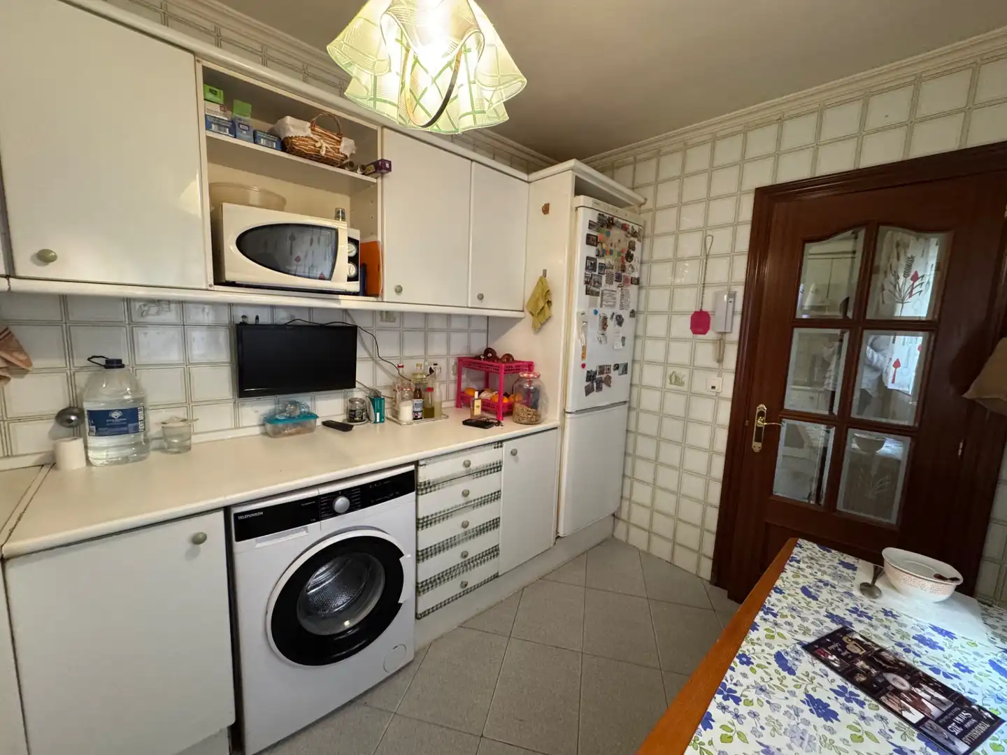 Kitchen of Flat for sale in Tordesillas  with Heating, Private garden and Furnished