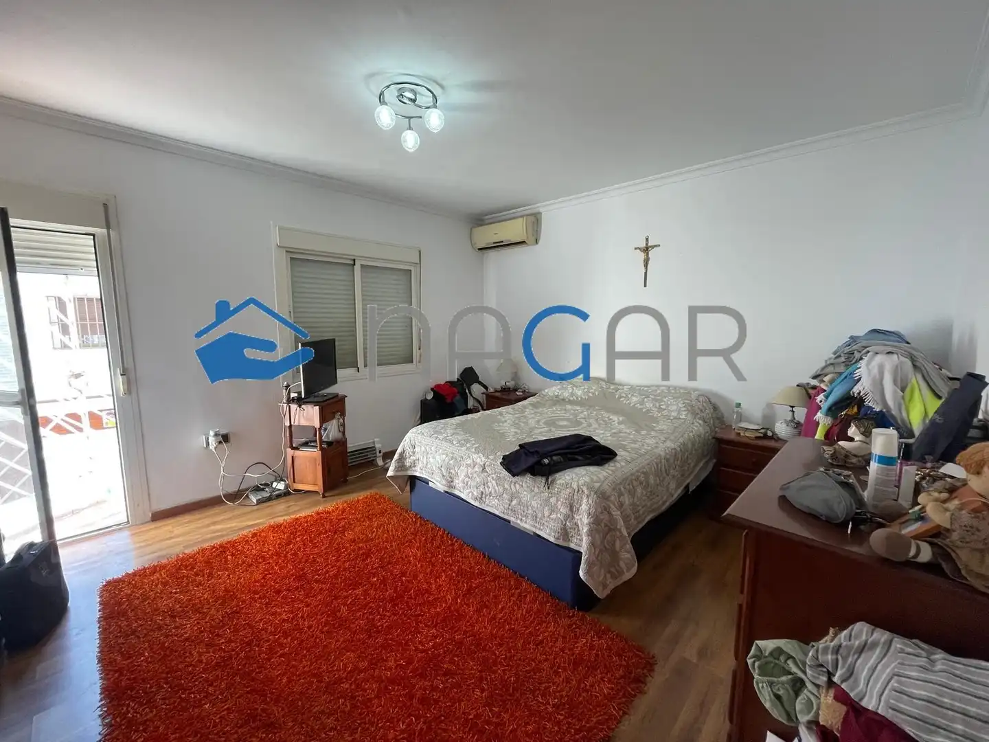 Bedroom of Houses for sale in La Línea de la Concepción  with Air Conditioner, Terrace and Furnished