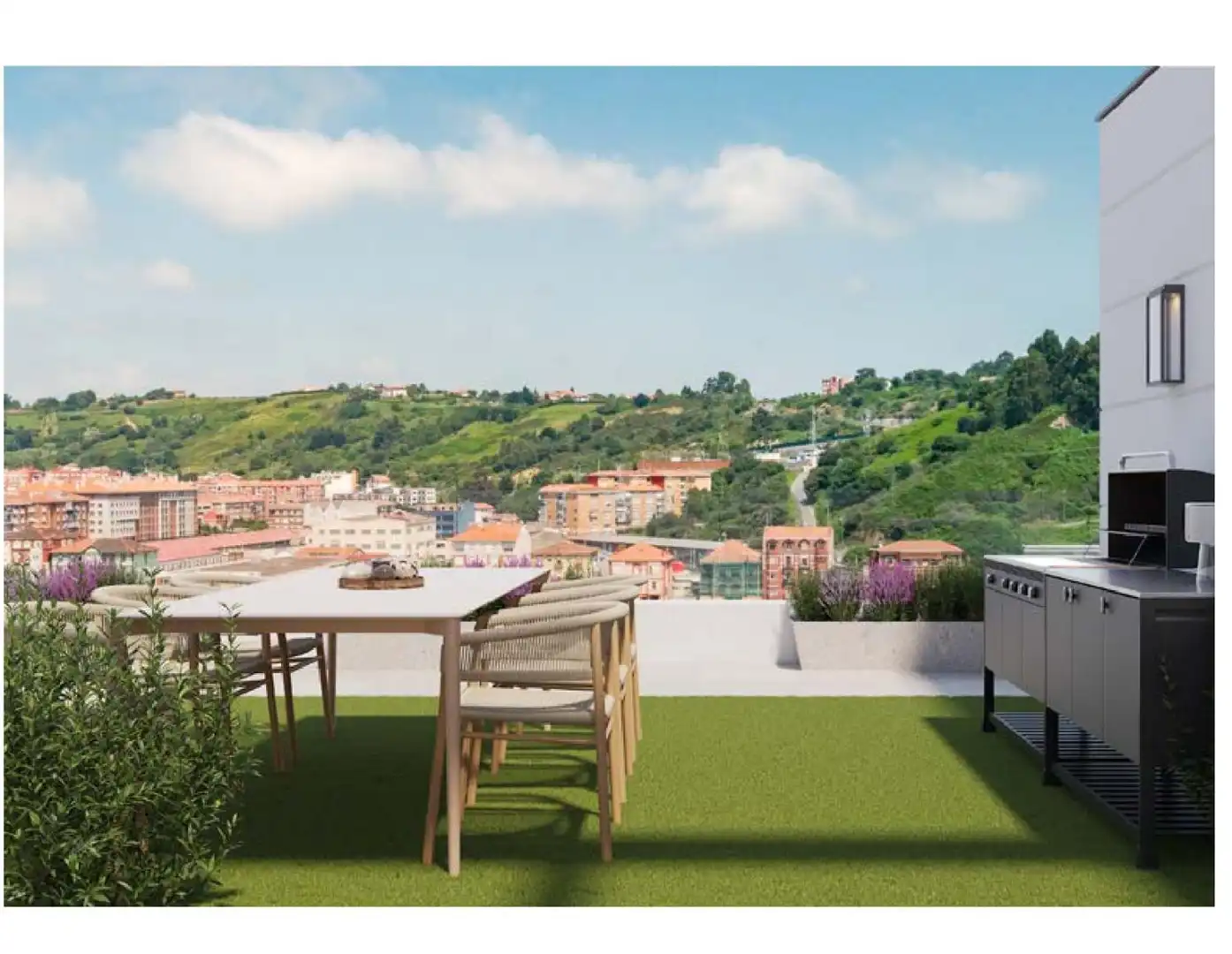 Terrassa de Àtic en venda en Barakaldo  amb Aire condicionat, Calefacció i Jardí privat