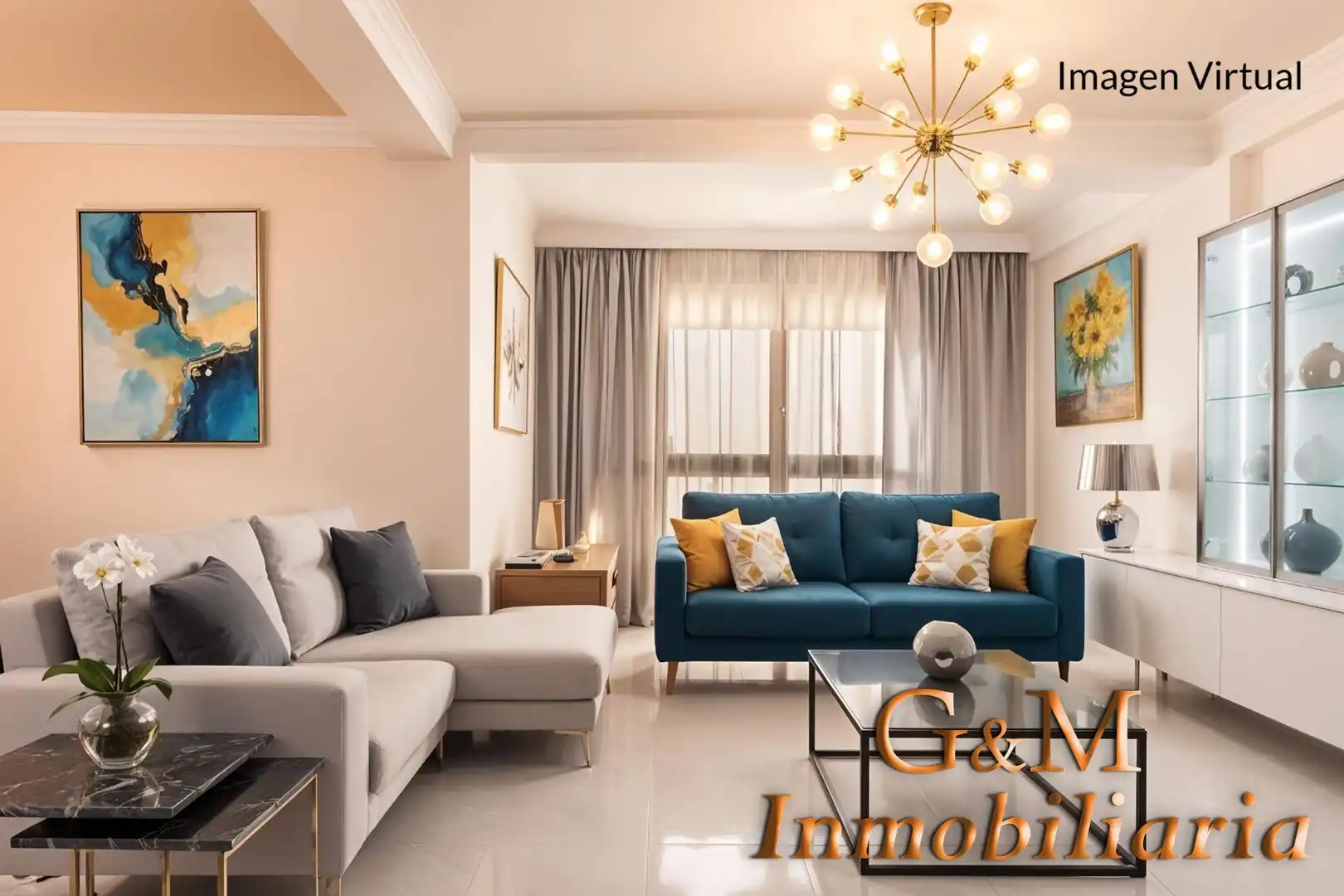 Living room of Flat for sale in Málaga  with Air Conditioner