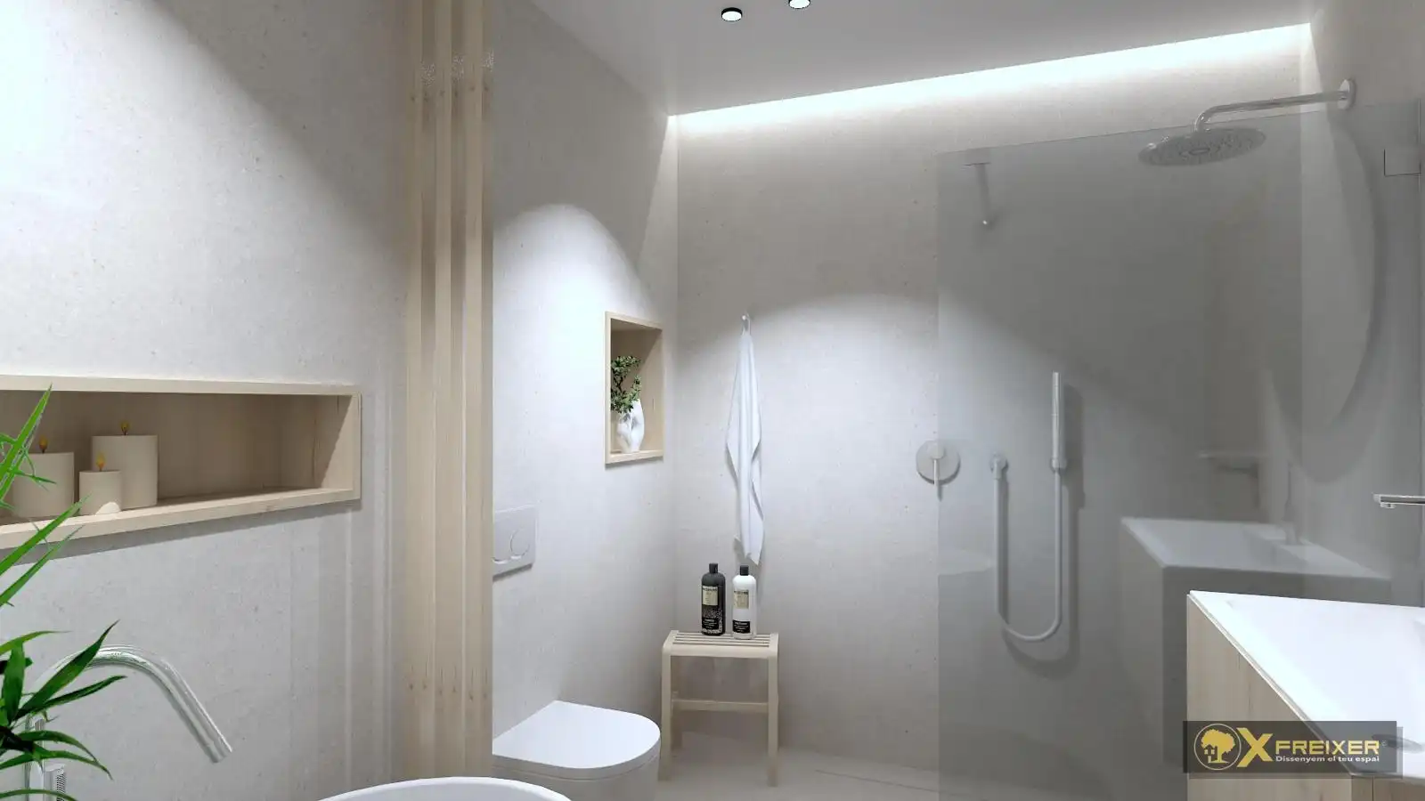 Baño de Casa o chalet en venta en Sant Cebrià de Vallalta con Aire acondicionado, Calefacción y Jardín privado
