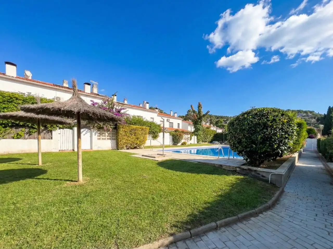 Garden of Detached homes for sale in Castelldefels