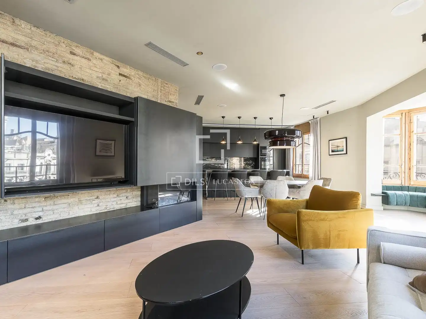 Living room of Flat for rent in Eixample