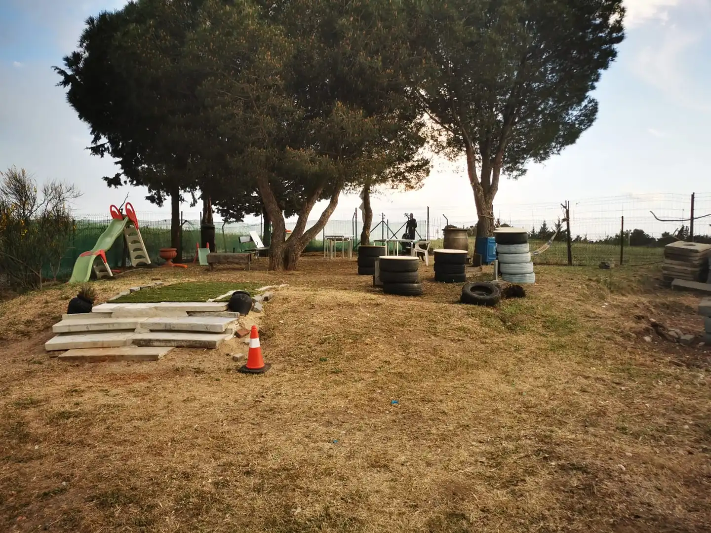 Jardín de Finca rústica en venta en El Molar (Madrid) con Jardín privado, Terraza y Trastero