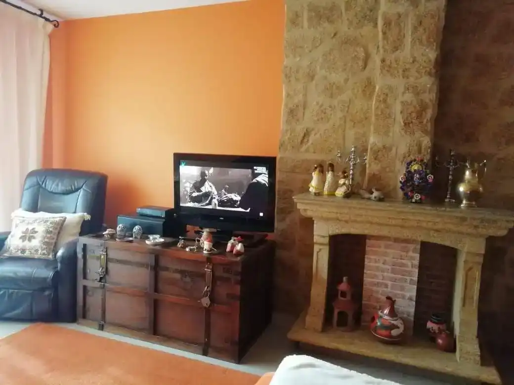 Sala d'estar de Pis en venda en Poio amb Balcó
