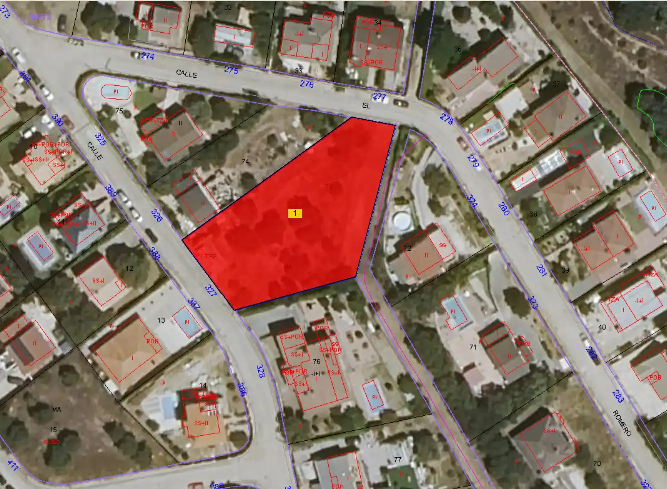 Wohnbaugrundstück zum Verkauf in Calle la Encina