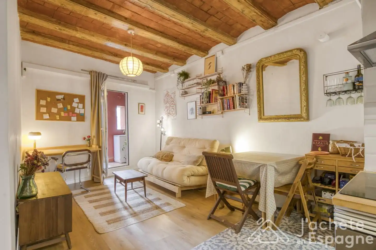 Sala d'estar de Apartament en venda en  Barcelona Capital amb Aire condicionat, Calefacció i Balcó