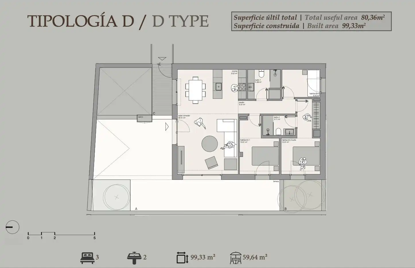 Apartment mit Terrasse zum Verkauf in Sa Riera - Sa Fontansa, imagen 23