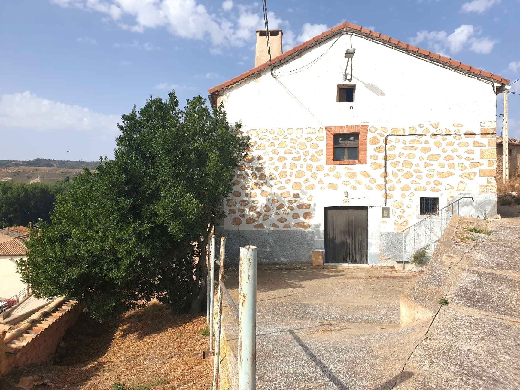 Exterior view of Country house for sale in Almaluez  with Storage room