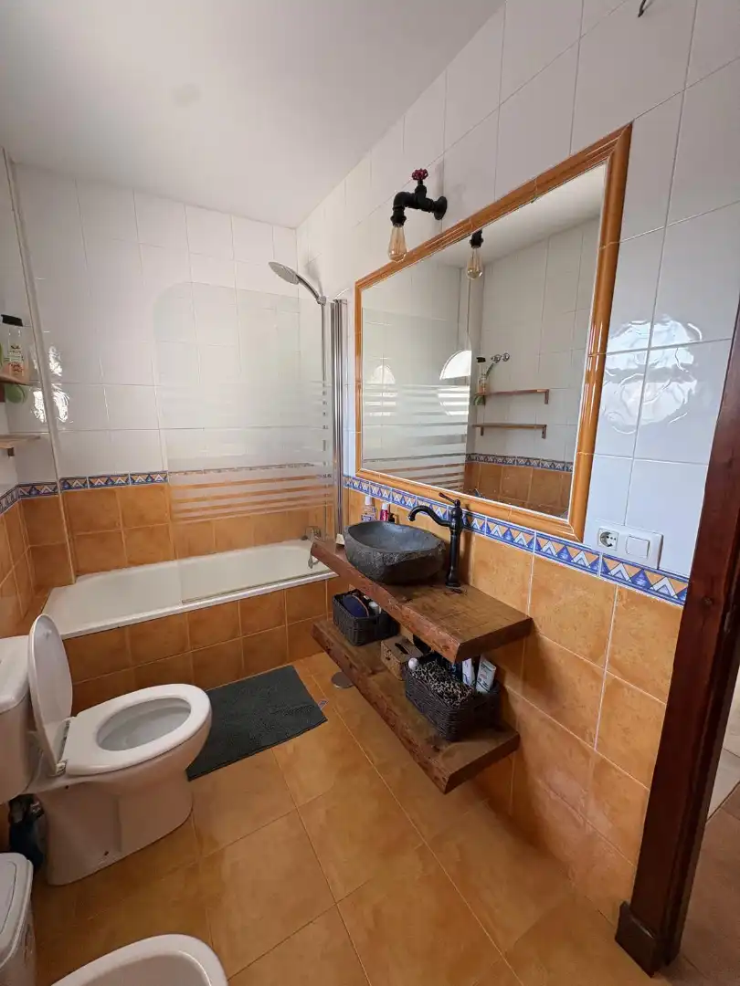 Bany de Casa o xalet en venda en Sanlúcar de Barrameda amb Aire condicionat, Jardí privat i Piscina