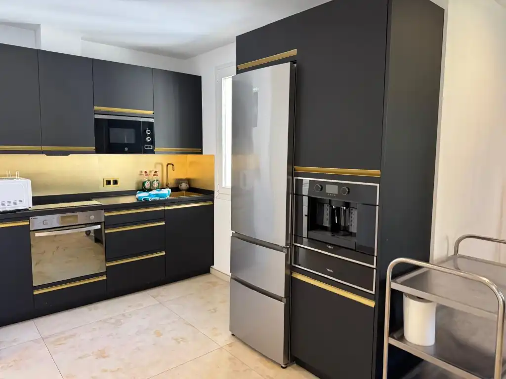 Kitchen of Houses for rent in Torremolinos  with Air Conditioner, Private garden and Terrace