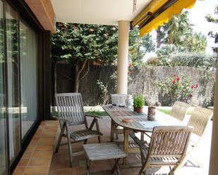 Terrace of Single-family semi-detached for sale in Castelldefels  with Air Conditioner, Heating and Private garden