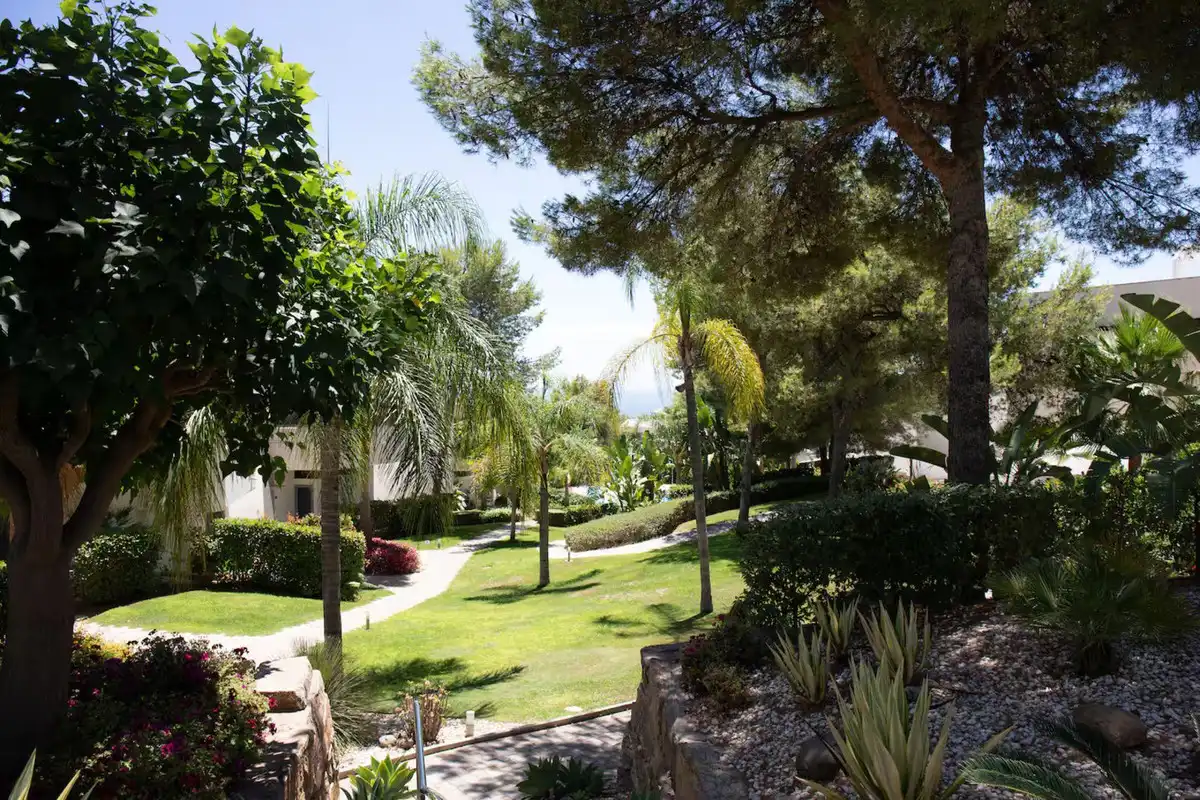 Exterior view of Detached homes for sale in Marbella  with Air Conditioner, Terrace and Storage room