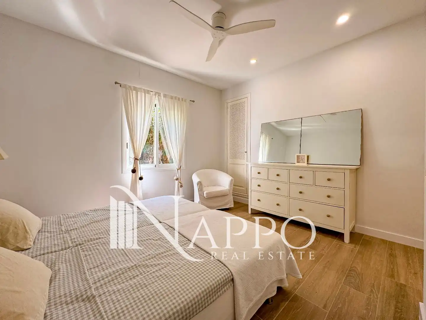 Bedroom of Houses for rent in Campos  with Air Conditioner, Heating and Private garden