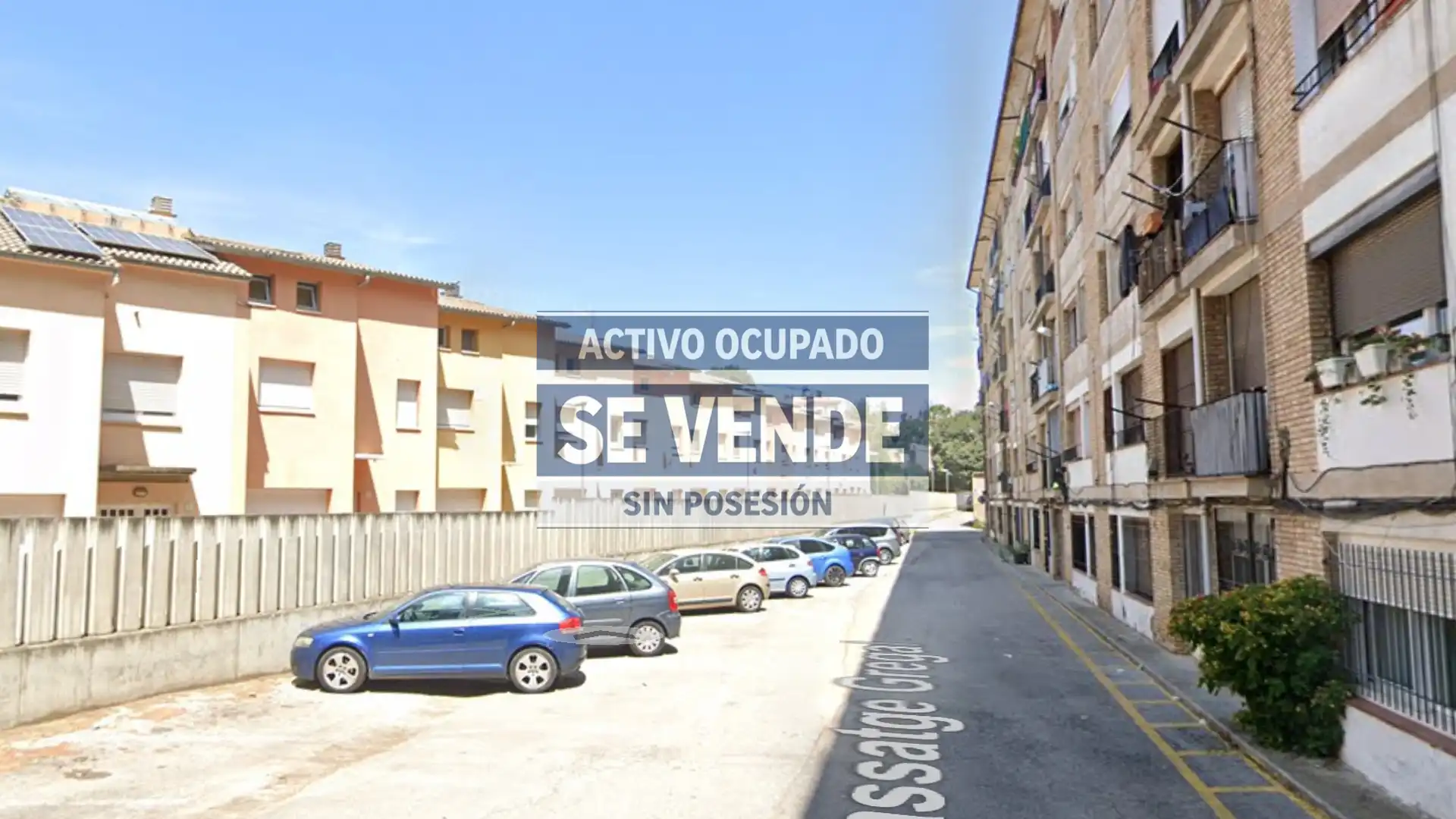 Vista exterior de Pis en venda en Vic