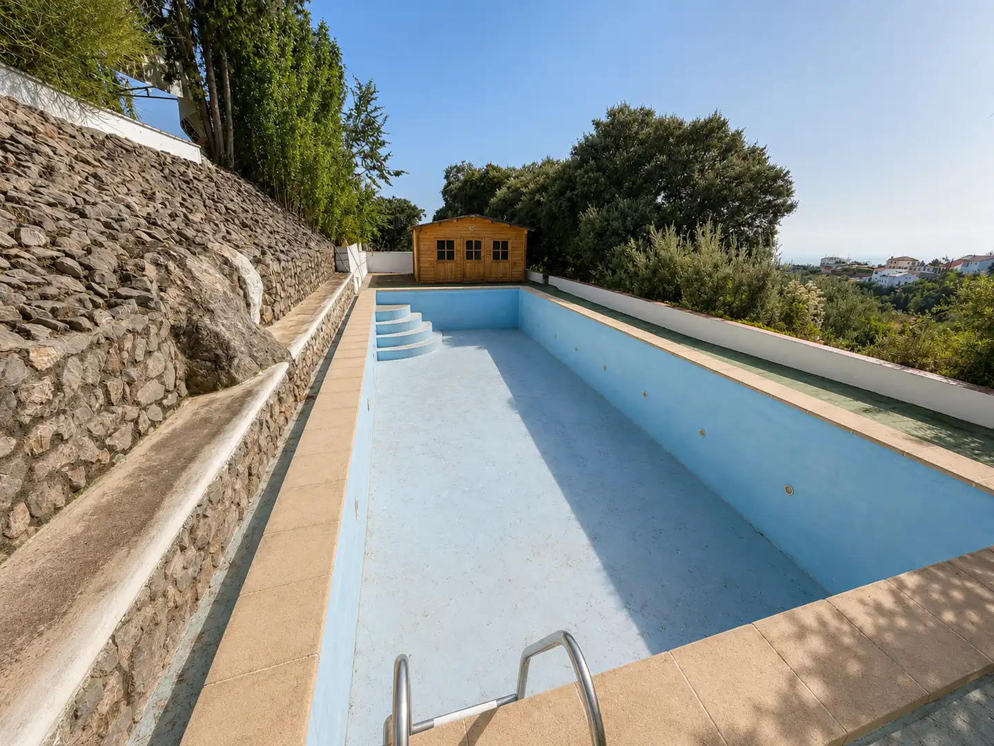 Piscina de Finca rústica en venta en Víznar con Jardín privado, Terraza y Trastero