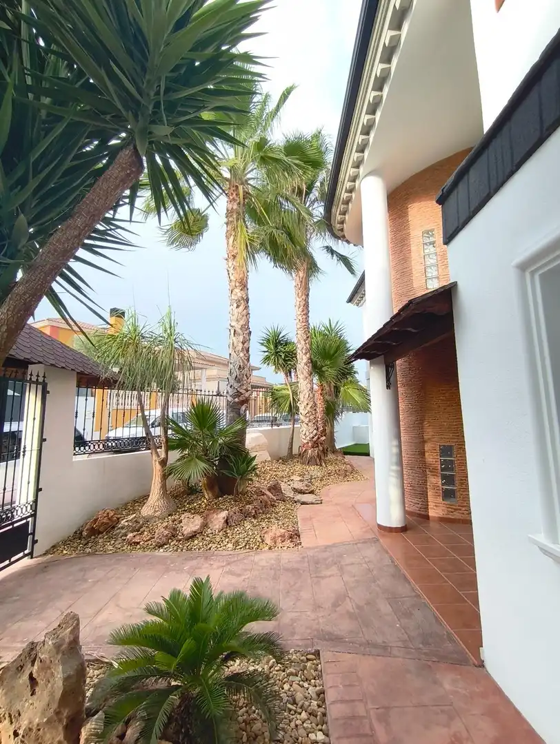 Vista exterior de Casa o chalet en venta en Molina de Segura con Calefacción, Jardín privado y Terraza