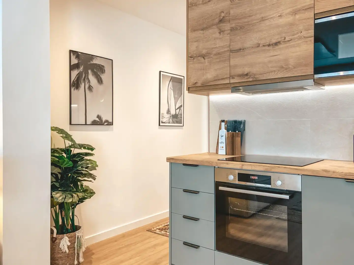 Cocina de Apartamento en venta en  Palma de Mallorca con Aire acondicionado, Trastero y Amueblado