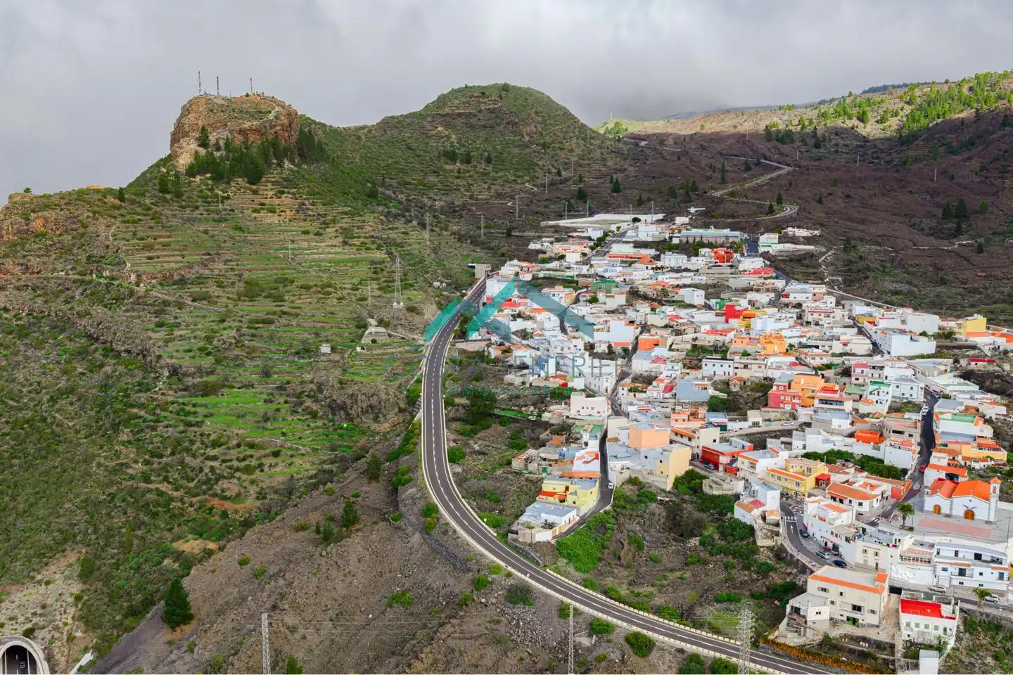Vista exterior de Residencial en venda en Santiago del Teide