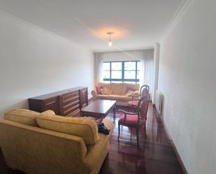 Living room of Flat to rent in Pontevedra Capital   with Heating, Parquet flooring and Furnished