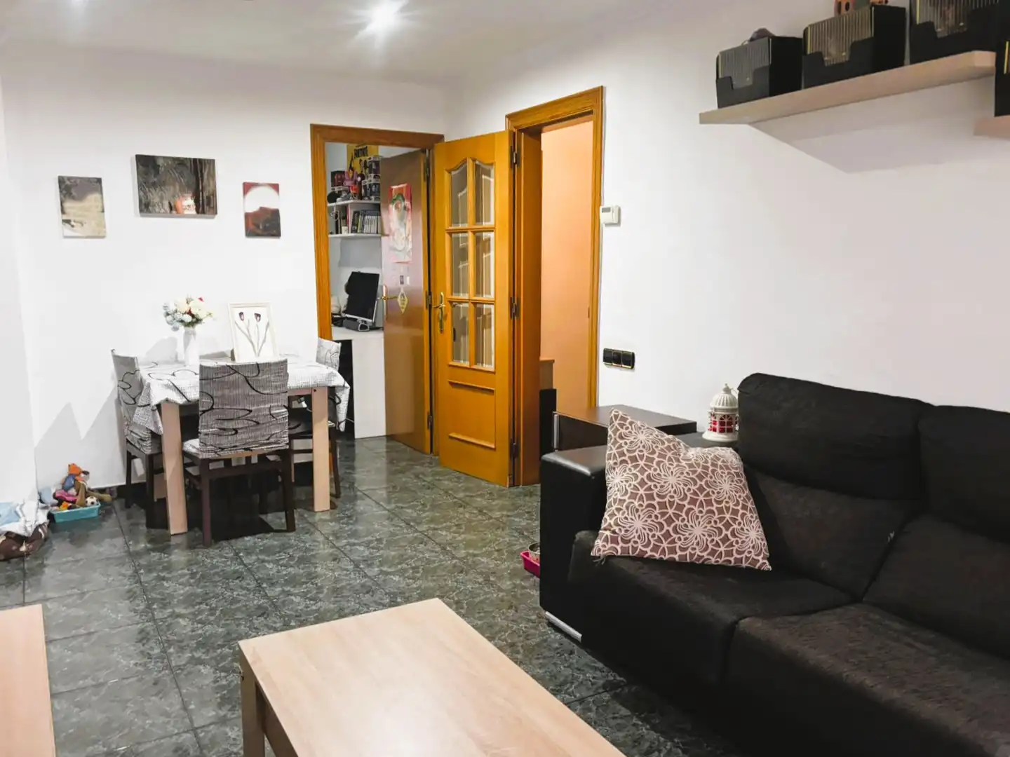 Sala de estar de Piso en venta en Terrassa con Calefacción
