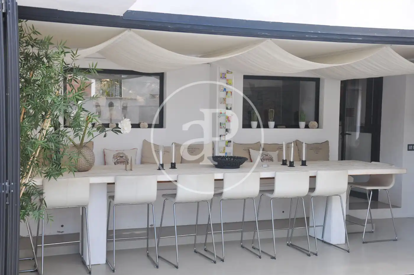 Terrace of Houses for rent in  Palma de Mallorca  with Air Conditioner, Heating and Private garden