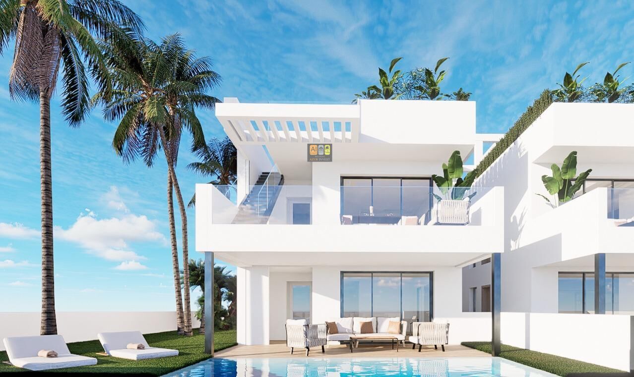 Exterior view of Planta baja for sale in Finestrat  with Air Conditioner, Terrace and Swimming Pool